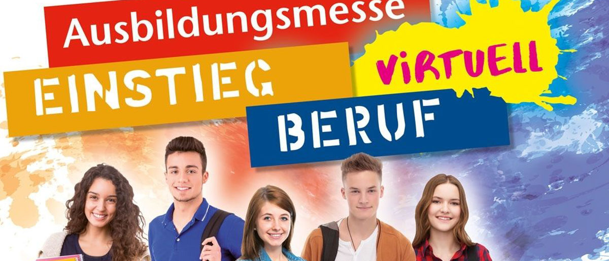 Titelbild Einstieg Beruf virtuell