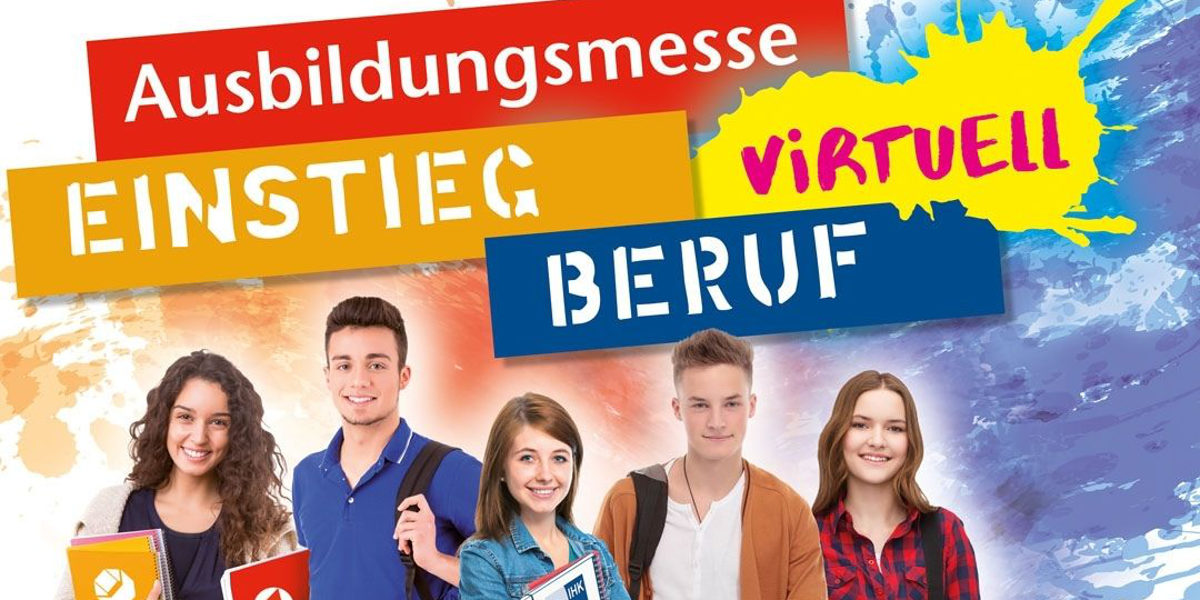 Titelbild Einstieg Beruf virtuell