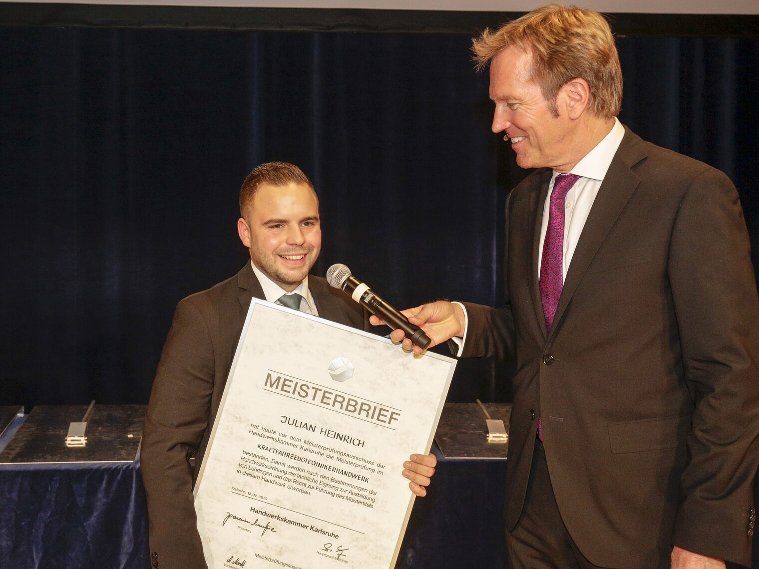 Meisterfeier 2016 Pforzheim
