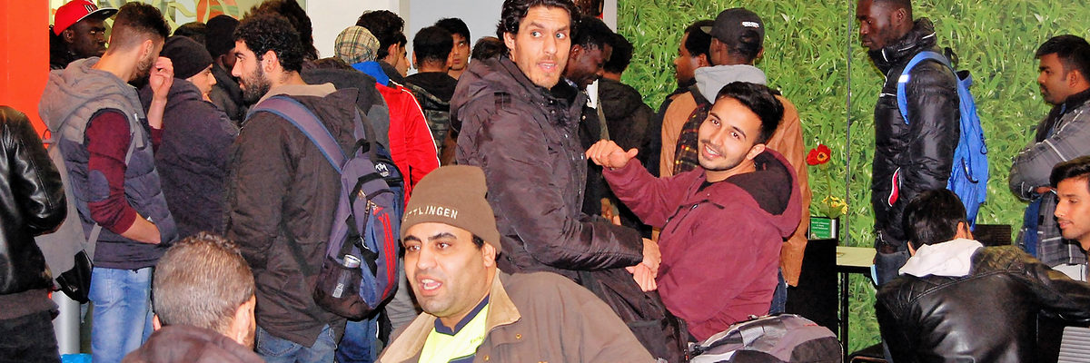 Titelbild Flüchtlinge Speed Dating