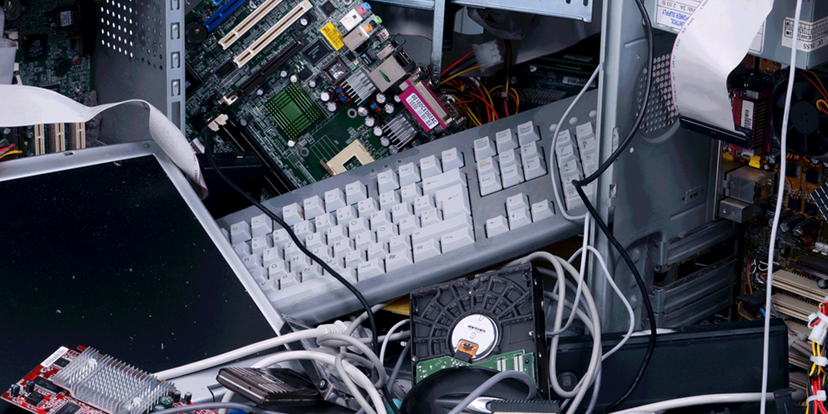 Titelbild Elektroschrott ElektroG