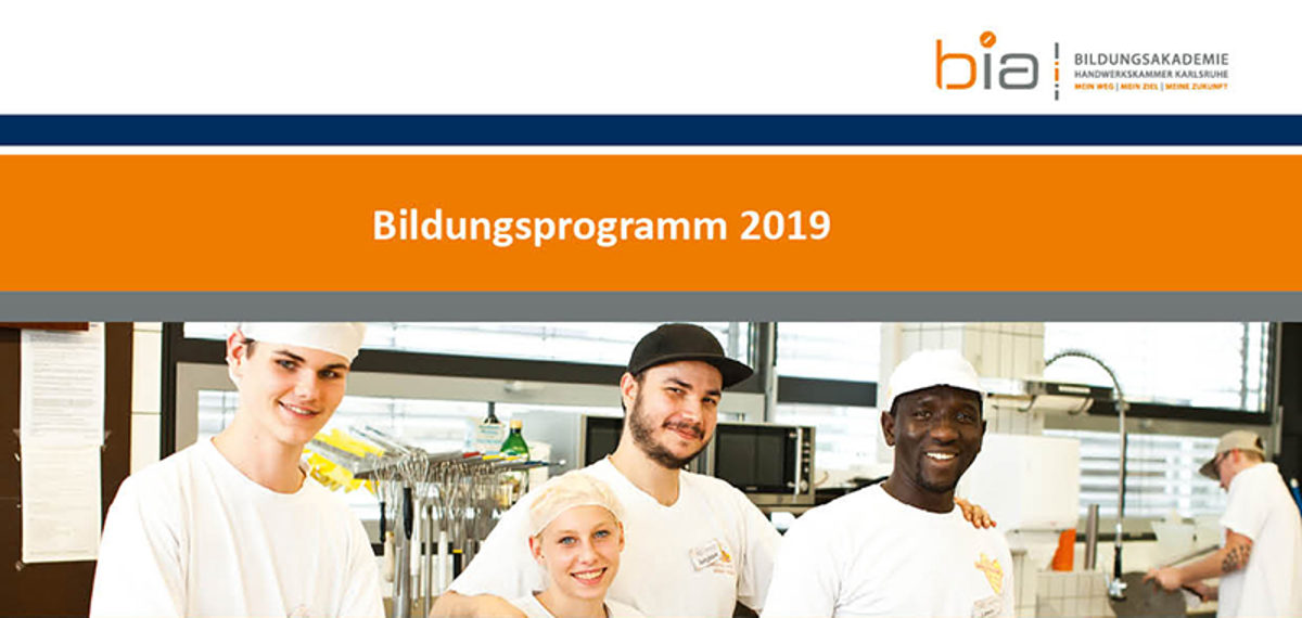 Titelbild Bildungsprogramm bia 2019