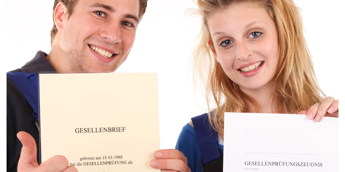 Titelbild Gesellenbrief