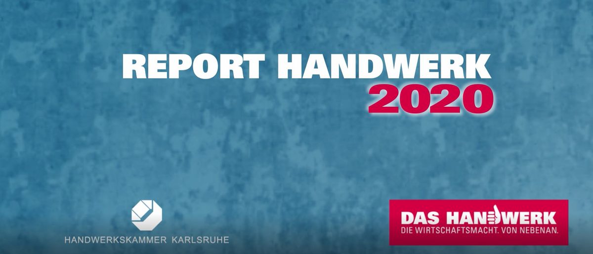 Titelbild Report Handwerk 2020