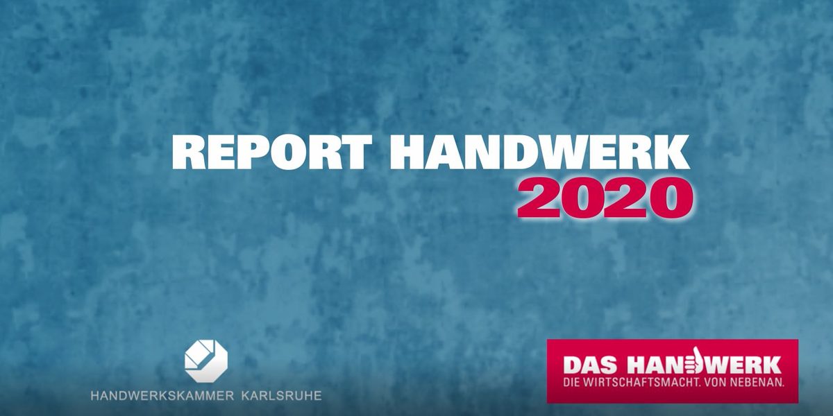 Titelbild Report Handwerk 2020